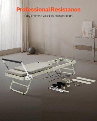 Reformer Pilates Pieghevole per Casa e Palestra