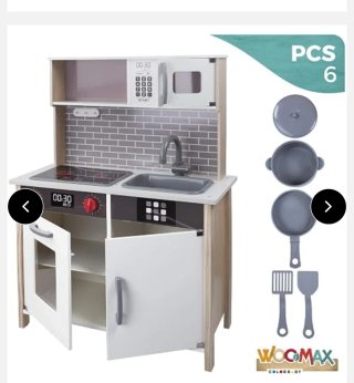 Cocina de juguete Woomax con luz y sonido