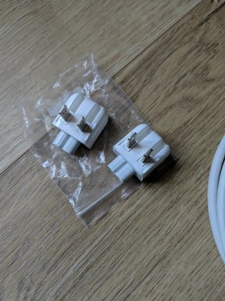 Cable alargador enchufe americano USA MacBook