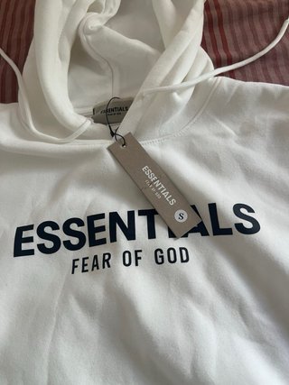Sudadera Essentials Blanca