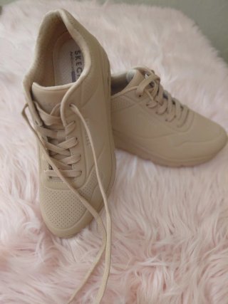 Zapatillas Skechers Uno Stand On Air Beige