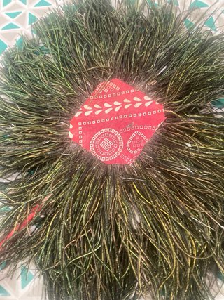 Abanico de Plumas de Pavo Real