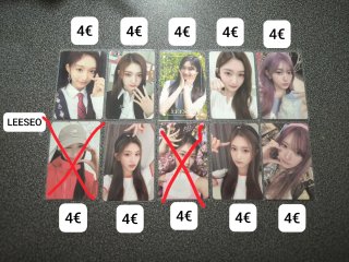 IVE PHOTOCARDS