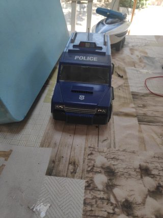 Todoterreno y lancha policía Playmobil