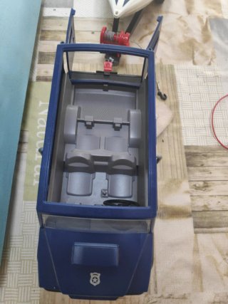 Todoterreno y lancha policía Playmobil