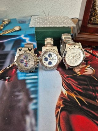 Reloj Festina Cronógrafo Plata y Blanco