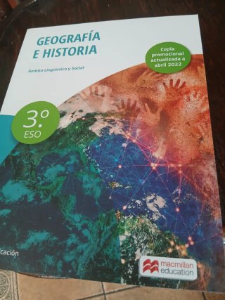Vendo libro de 3º Diversificación Geografía e Hª