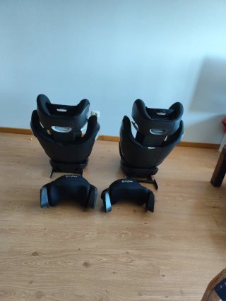 2 Sillas Cybex Gold Pallas M-fix y S-fix G2/G3