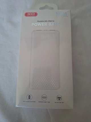 Batería Externa XO 10000 mAh PB312 Blanca