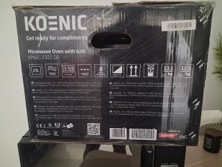 Microondas KOENIC 23L con Grill