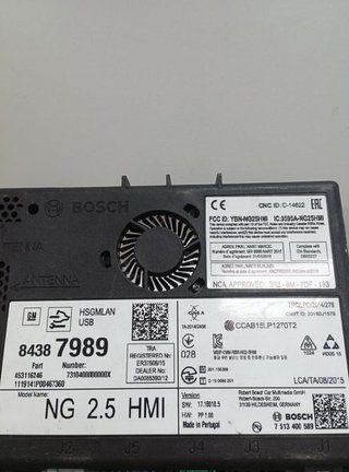 Módulo electronico opel 84387989 astra 1.0 229894