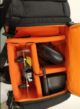Zaino per fotocamera reflex o drone