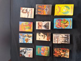 Lote Peliculas VHS y DVD Variadas