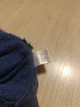Sudadera Adidas Vintage Azul Marino y Roja