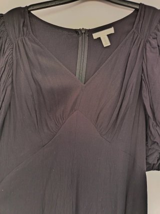 Vestido negro largo
