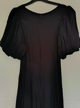 Vestido negro largo