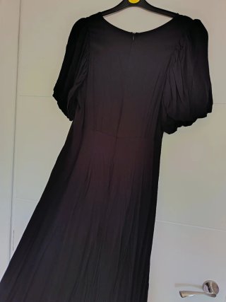 Vestido negro largo