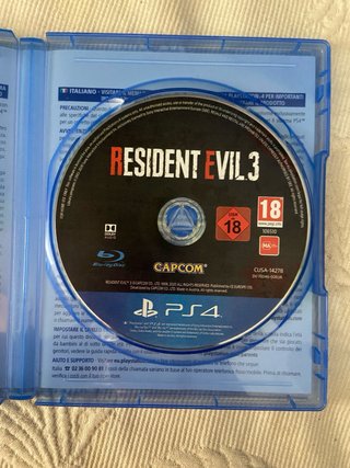 Resident Evil 3 PS4 (PlayStation 4) Capcom
