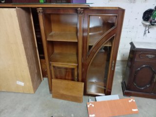 Lote Muebles Hogar: Sofá Naranja y Cama