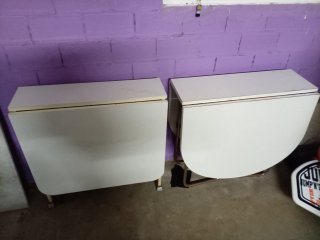 Lote Muebles Hogar: Sofá Naranja y Cama