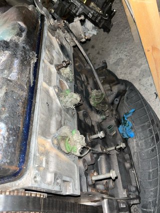 Motor 1.6 8v con colector admision