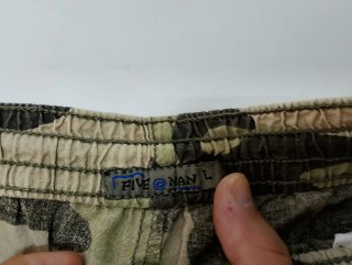 Pantaloni Camouflage Flared Custom