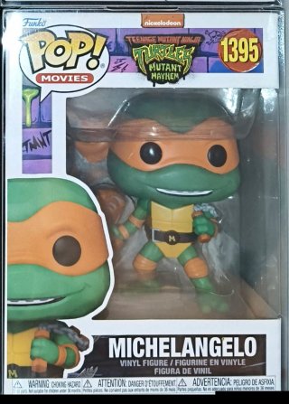 Funko Pop Michelangelo 1395 TMNT Mutant Mayhem