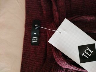 Pantalón ancho mujer TEX punto