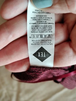 Pantalón ancho mujer TEX punto
