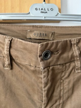 Guess Skinny Cargo Marrón Mujer