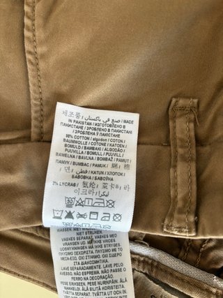Guess Skinny Cargo Marrón Mujer