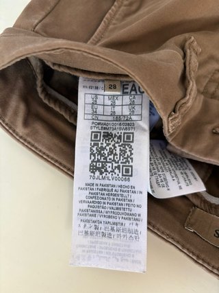 Guess Skinny Cargo Marrón Mujer