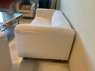 Sofá 2 plazas Ikea Klippan blanco