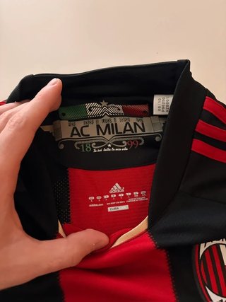 Maglia AC Milan 2010/11 Cassano #99 Autografata