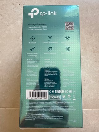 TP-Link AC2600 Wi-Fi Range Extender RE650