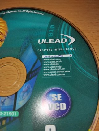 CD software vintage Ulead VideoStudio 6 SE VCD