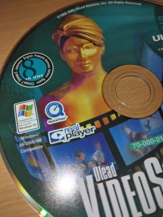CD software vintage Ulead VideoStudio 6 SE VCD