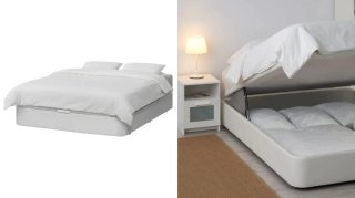 Canapé abatible Ikea ÖRJE blanco