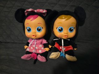 Bebés Llorones Mickey y Minnie