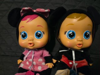 Bebés Llorones Mickey y Minnie