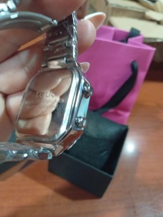 Reloj Tous Plateado con Pedrería