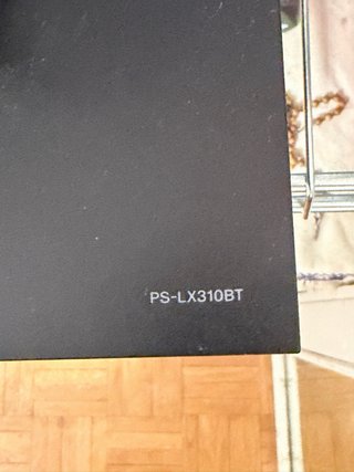 Tocadiscos Sony PS-LX310BT Negro