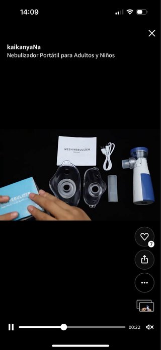 Nebulizador Portátil DUPELEC nuevo