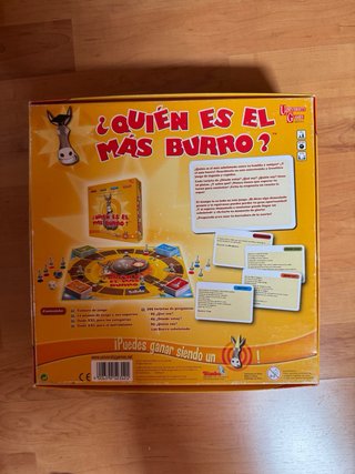 Juego de mesa ¿Quién es el más burro?