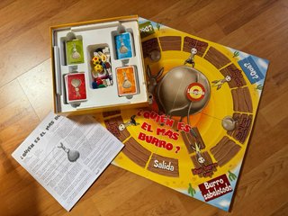 Juego de mesa ¿Quién es el más burro?