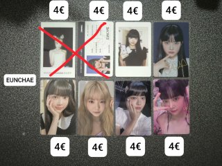 LESSERAFIM PHOTOCARDS