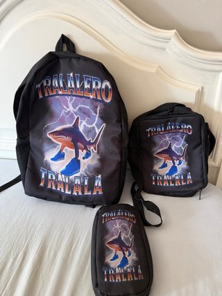 Set Mochila, Bandolera y Estuche Infantil