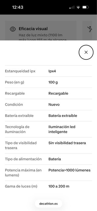 Linterna Frontal Petzl Swift RL