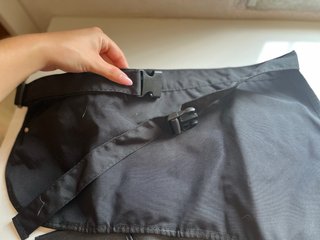 Cinturón y pesa de corte para peluquería y pinzas