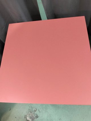 Mesa de jardín bistró plegable de acero 70cm